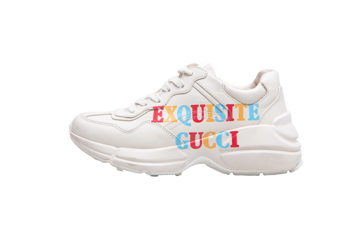 GUCCI SNEAKER RHYTON EXQUISITE BEIGE - 35 1/2 BR