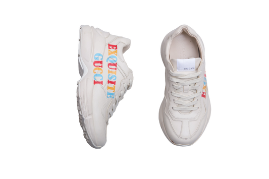 GUCCI SNEAKER RHYTON EXQUISITE BEIGE - 35 1/2 BR