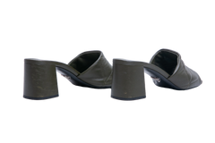 PRADA MULE QUILTED GREEN