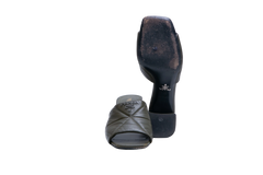 PRADA MULE QUILTED GREEN