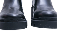 GUCCI ANKLE BOOTS DOUBLE G CRYSTAL EMBELLISHED BLACK - 33 BR