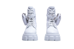 PRADA MONOLITH RE-NYLON WHITE - 35 1/2 BR