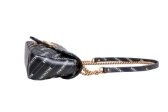 GUCCI X BALENCIAGA THE HACKER PROJECT GG MARMONT BLACK SMALL