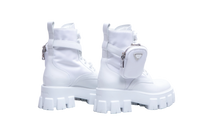 PRADA MONOLITH RE-NYLON WHITE - 35 1/2 BR