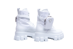 PRADA MONOLITH RE-NYLON WHITE - 35 1/2 BR