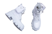 PRADA MONOLITH RE-NYLON WHITE - 35 1/2 BR