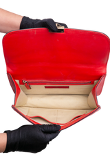 VALENTINO GLAM LOCK LARGE RED