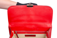 VALENTINO GLAM LOCK LARGE RED