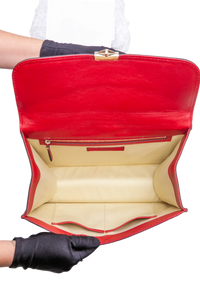 VALENTINO GLAM LOCK LARGE RED