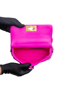 VALENTINO ROMAN STUD SMALL TOP HANDLE PINK