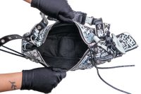 BALENCIAGA LE CAGOLE S GRAFFITI BLACK