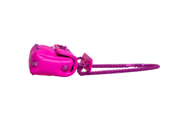 VALENTINO ROMAN STUD SMALL TOP HANDLE PINK