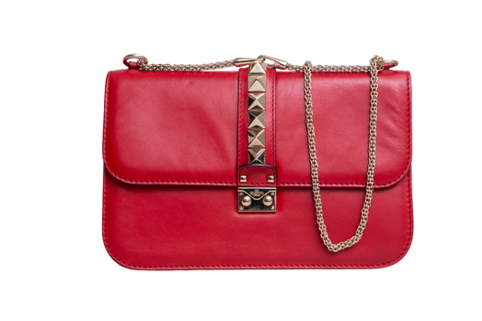 VALENTINO GLAM LOCK LARGE RED