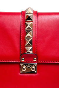 VALENTINO GLAM LOCK LARGE RED