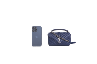 DESAPEGO THASSIA NAVES YSL MINI COLLEGE NAVY