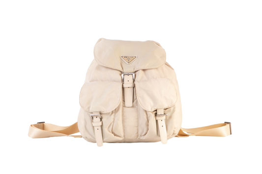 PRADA BACKPACK OFFWHITE