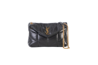 YSL LOULOU PUFFER BLACK