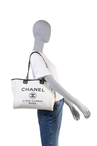 CHANEL DEAUVILLE WHITE