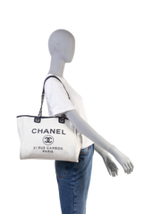 CHANEL DEAUVILLE WHITE