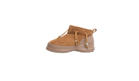 MOON BOOT BOOTS LUNA LOW BEADS SUEDE TAN - 39 BR