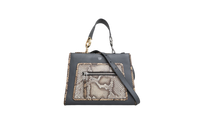 FENDI RUNWAY PYTHON SMALL GREY