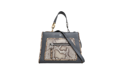 FENDI RUNWAY PYTHON SMALL GREY