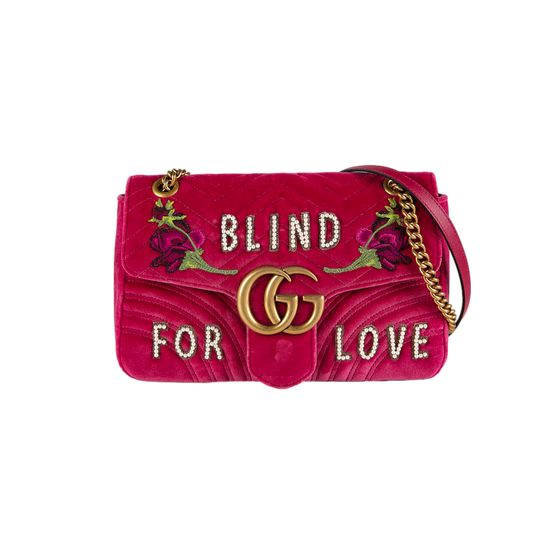 GUCCI MARMONT VELVET PINK