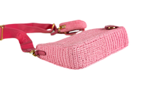 PRADA RE-EDITION 2005 RAFFIA PINK