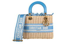 CHRISTIAN DIOR LADY WICKER TURQUOISE