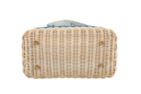 CHRISTIAN DIOR LADY WICKER TURQUOISE