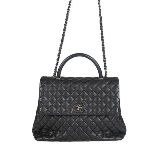 DESAPEGO ANA PAULA SIEBERT JUSTUS CHANEL COCO TOP HANDLE BLACK