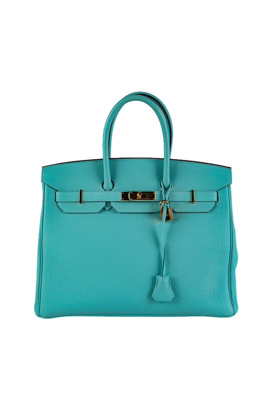 HERMÈS BIRKIN 35 TURQUOISE