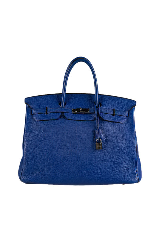 HERMÈS BIRKIN 40 AZUL