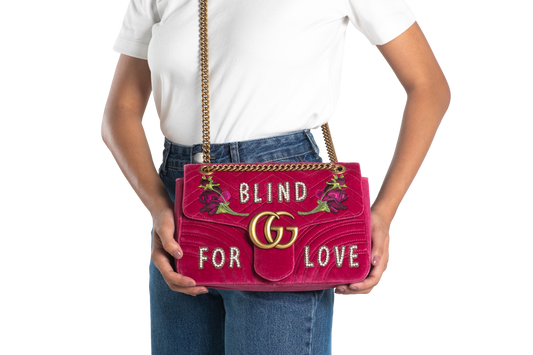GUCCI MARMONT VELVET PINK