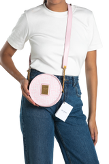 BALMAIN CANTEEN BAG LIGHT PINK