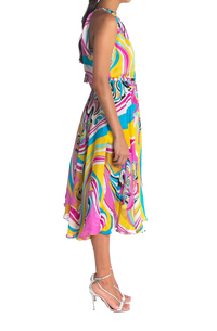 PUCCI VESTIDO COLORS YELLOW