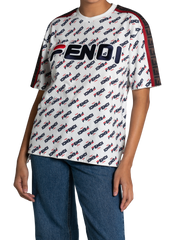 FENDI X FILA COLLAB CAMISETA