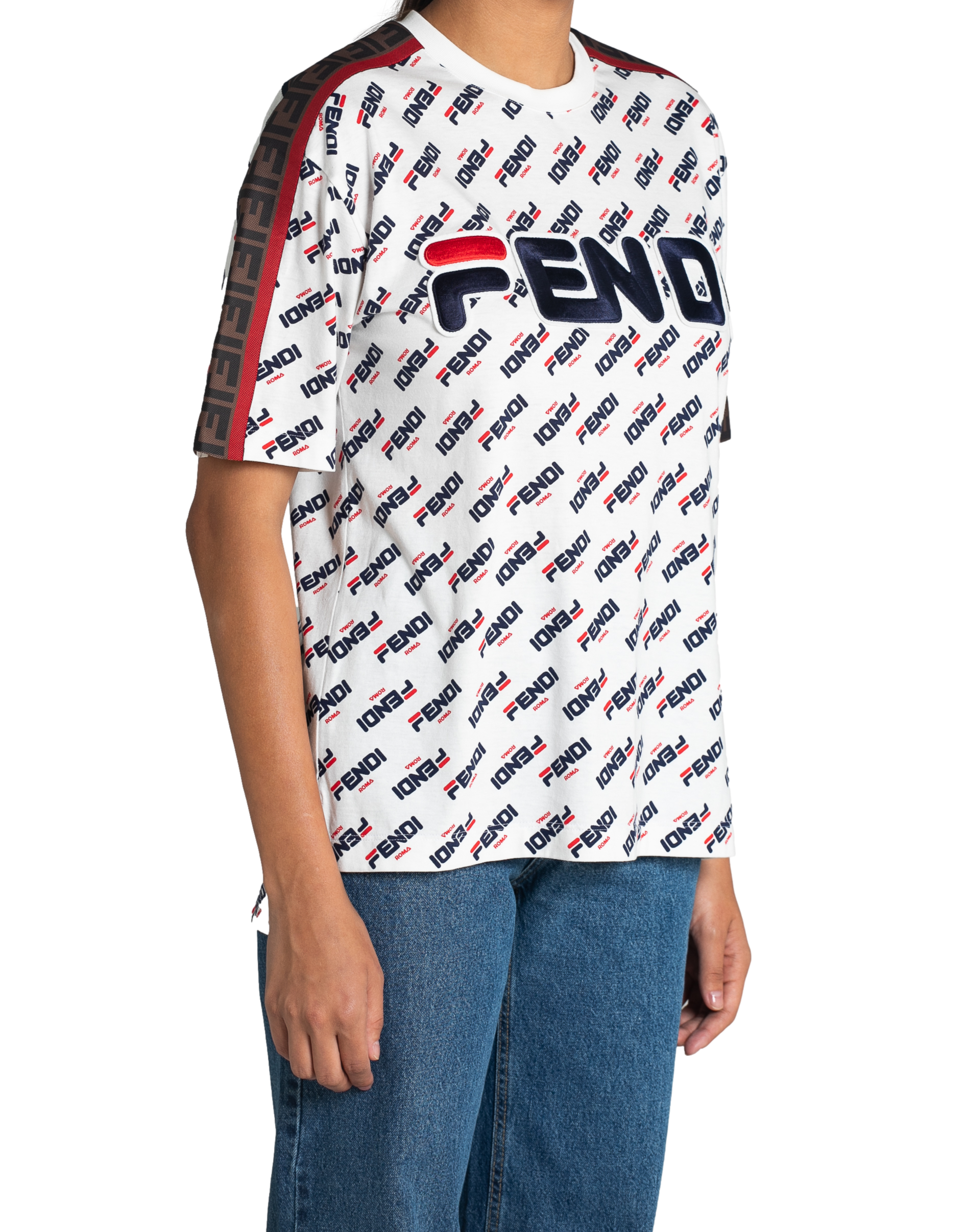 Fendi top collab fila