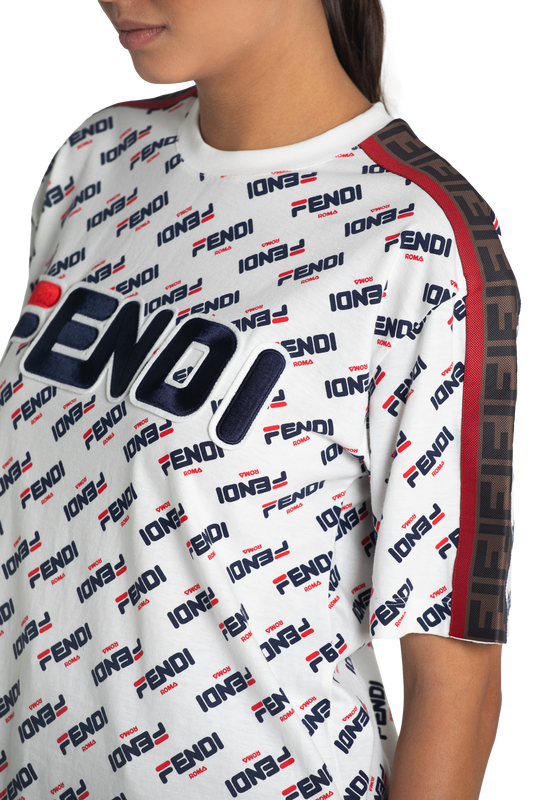 FENDI X FILA COLLAB CAMISETA