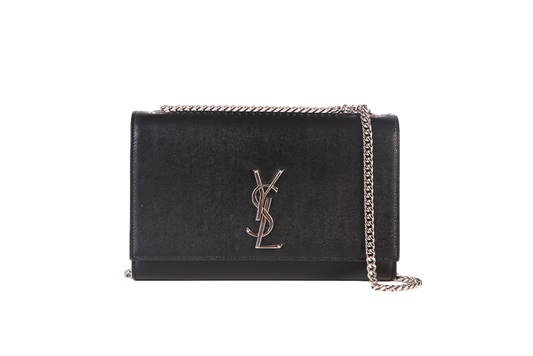 YSL BAG MONOGRAMME GRAIN DE POUDRE BLK