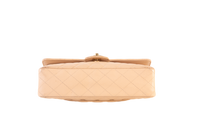 CHANEL DOUBLE FLAP BEGE MEDIUM