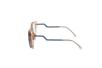 DESAPEGO THASSIA NAVES FENDI OCULOS FF0137/S AMBAR E AZUL